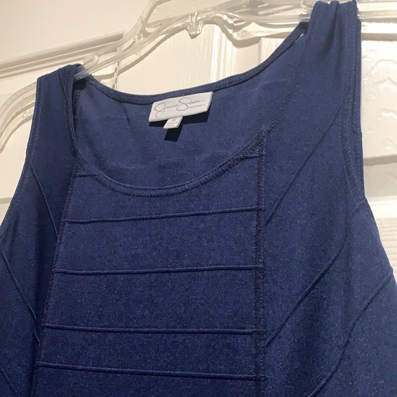 Maternity- Jessica Simpson NAVY form fitting dress- size M - Picture 5 of 6